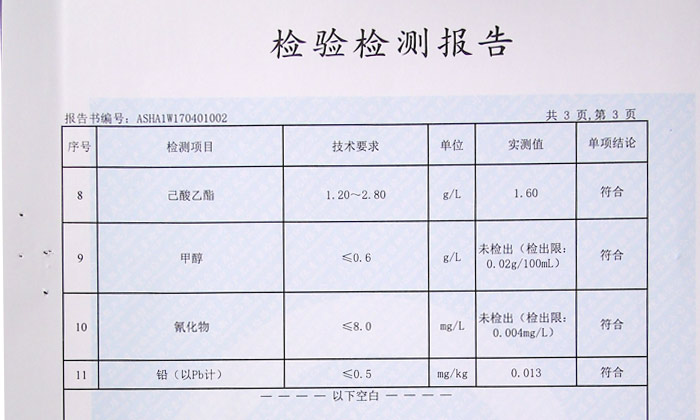 4.7總酸總醅不能反饋酒精勾兌酒的品質(zhì)，但能反饋純糧酒的品質(zhì)