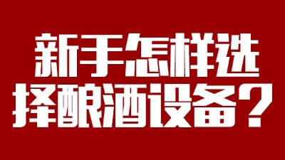 小白必看，新手做酒，怎樣選擇糧食釀酒設(shè)備？